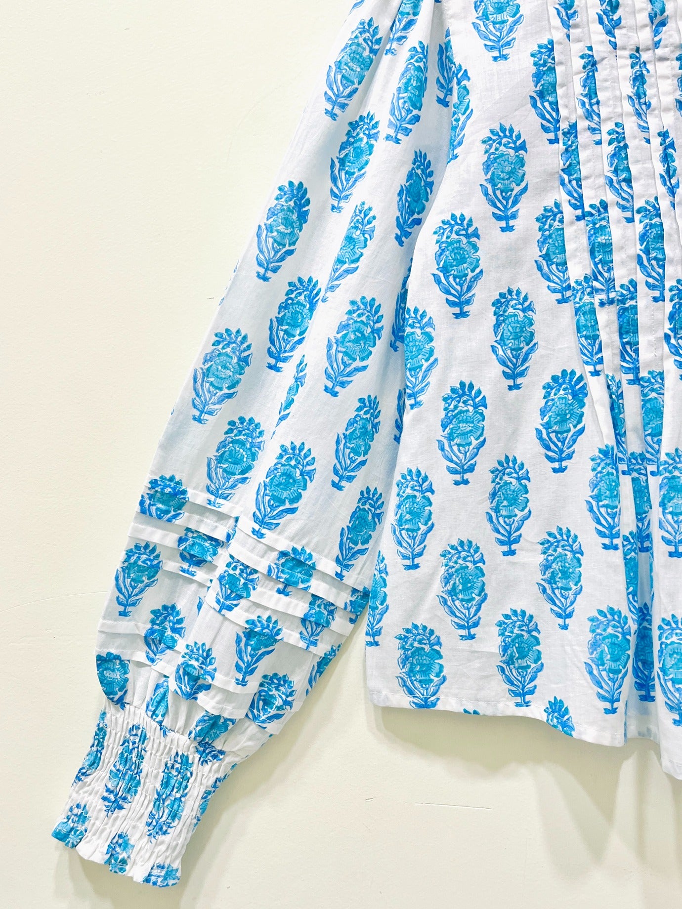 Block Printed Cotton Short Top