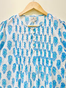 Block Printed Cotton Short Top