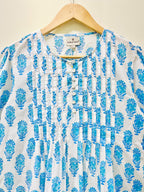 Block Printed Cotton Short Top