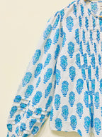 Block Printed Cotton Short Top