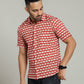 COTTON PRINTED HALF SLEEVE SHIRT