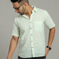 COTTON BLOCK PRINTED HALF SLEEVE SHIRT