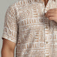 COTTON BLOCK PRINTED HALF SLEEVE SHIRT