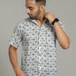 COTTON PRINTED HALF SLEEVE SHIRT