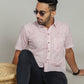 COTTON BLOCK PRINTED HALF SLEEVE SHIRT