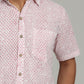 COTTON BLOCK PRINTED HALF SLEEVE SHIRT