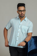 Cotton Printed Half Sleeve Shirt