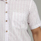 COTTON BLOCK PRINTED HALF SLEEVE SHIRT