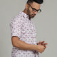 COTTON PRINTED HALF SLEEVE SHIRT