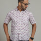 COTTON PRINTED HALF SLEEVE SHIRT