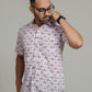 COTTON PRINTED HALF SLEEVE SHIRT