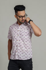 Cotton Printed Half Sleeve Shirt