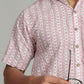 COTTON BLOCK PRINTED HALF SLEEVE SHIRT