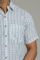 Cotton Printed Half Sleeve Shirt