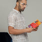COTTON BLOCK PRINTED HALF SLEEVE SHIRT