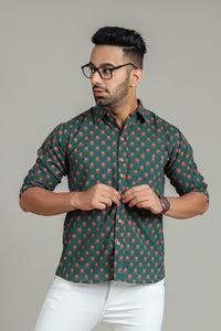 Cotton Printed Full Sleeve Shirt