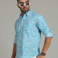 COTTON PRINTED FULL SLEEVE SHIRT