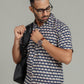COTTON PRINTED HALF SLEEVE SHIRT