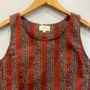 Rust Red Cotton Crop Top