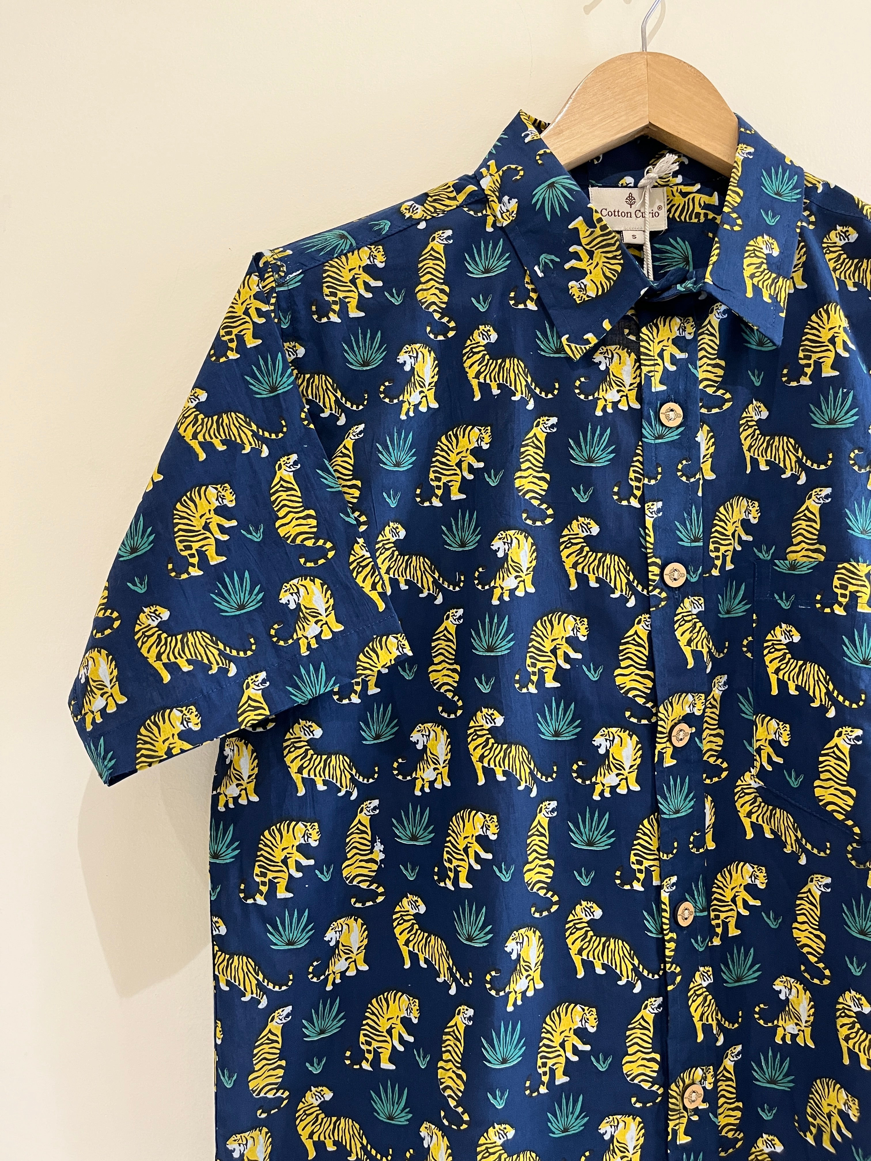 Cotton Printed Half Sleeve Shirt