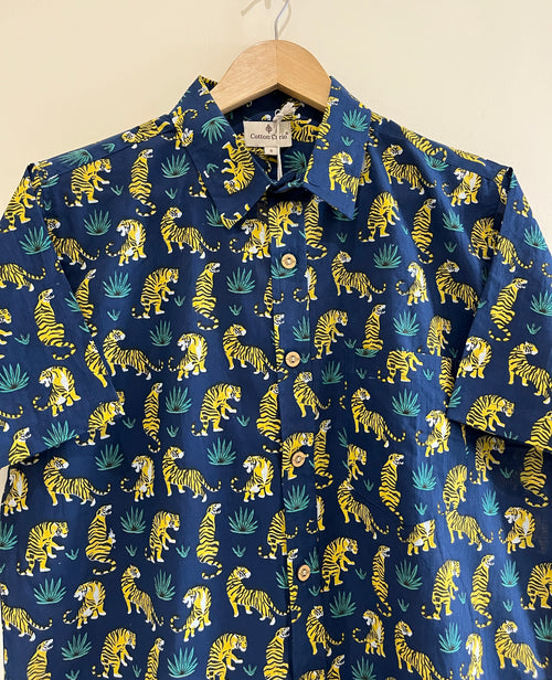 Cotton Printed Half Sleeve Shirt