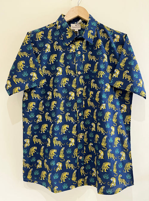 Cotton Printed Half Sleeve Shirt