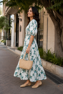 Turquoise Garden Dress