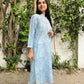 Block Printed Cotton Silk kurta