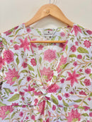 Block Printed Cotton Short Top