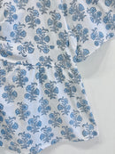 Block Printed Cotton Short Top