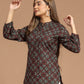 Block Printed Short Kurti