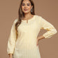 Block Printed Cotton Short Kurti