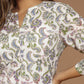 Block Printed Cotton Short Top