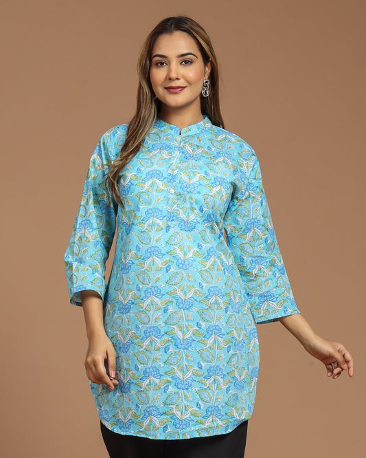 Block Printed Cotton Tunic