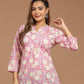 Block Printed Cotton Short Top
