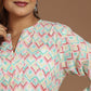 Block Printed Cotton Short Top