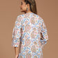 Block Printed Cotton Short Top