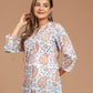Block Printed Cotton Short Top