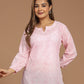 Block Printed Cotton Short Kurti