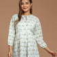 Block Printed Cotton Short Top