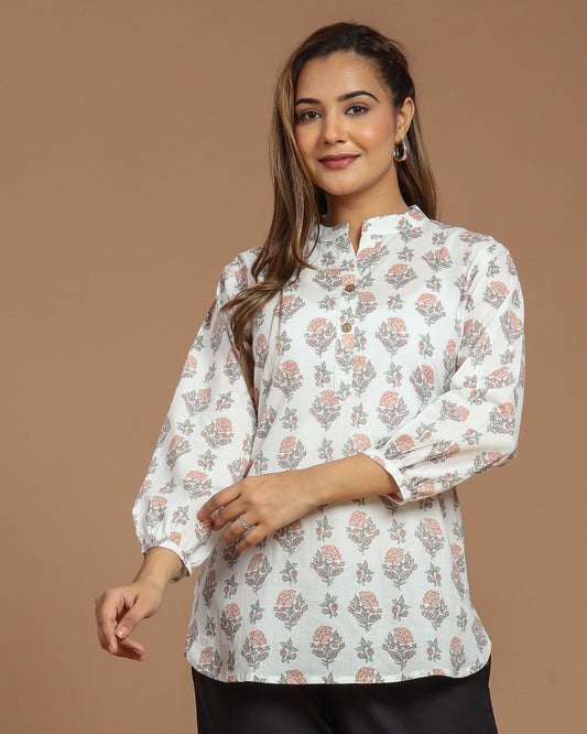 Printed Short Kurti