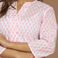 Block Printed Cotton Short Top