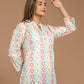 Block Printed Short Kurti