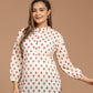 Printed Cotton Short Kurti