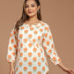 Printed Cotton Short Kurti