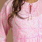 Block Printed Cotton Short Top