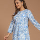 Block Printed Cotton Short Top