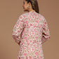 Block Printed Cotton Short Top