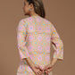 Block Printed Cotton Short Top
