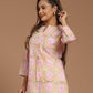 Block Printed Cotton Short Top